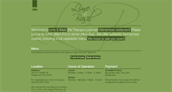 Desktop Screenshot of limeandbasil.com